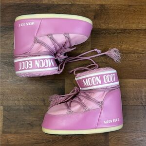 Moon Boot Fuchsia Winter Boots